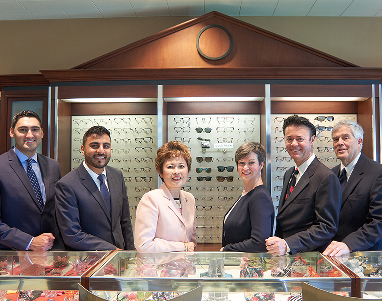 The team at Susskind & Almallah Eye Associates