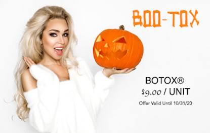 Botox $9 per unit for a limited time