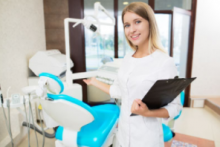 Blonde Dental Assistant