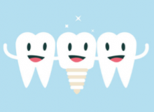 Cartoon image showing teeth