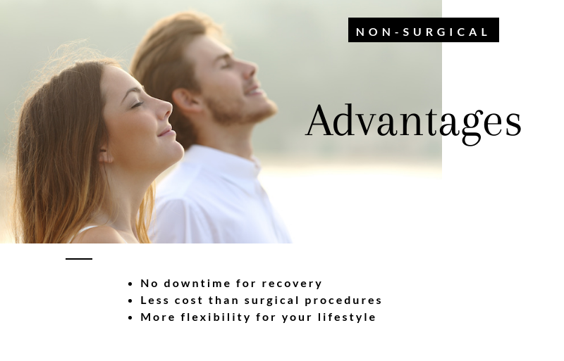 Advantages of Non-Surgical Treatment