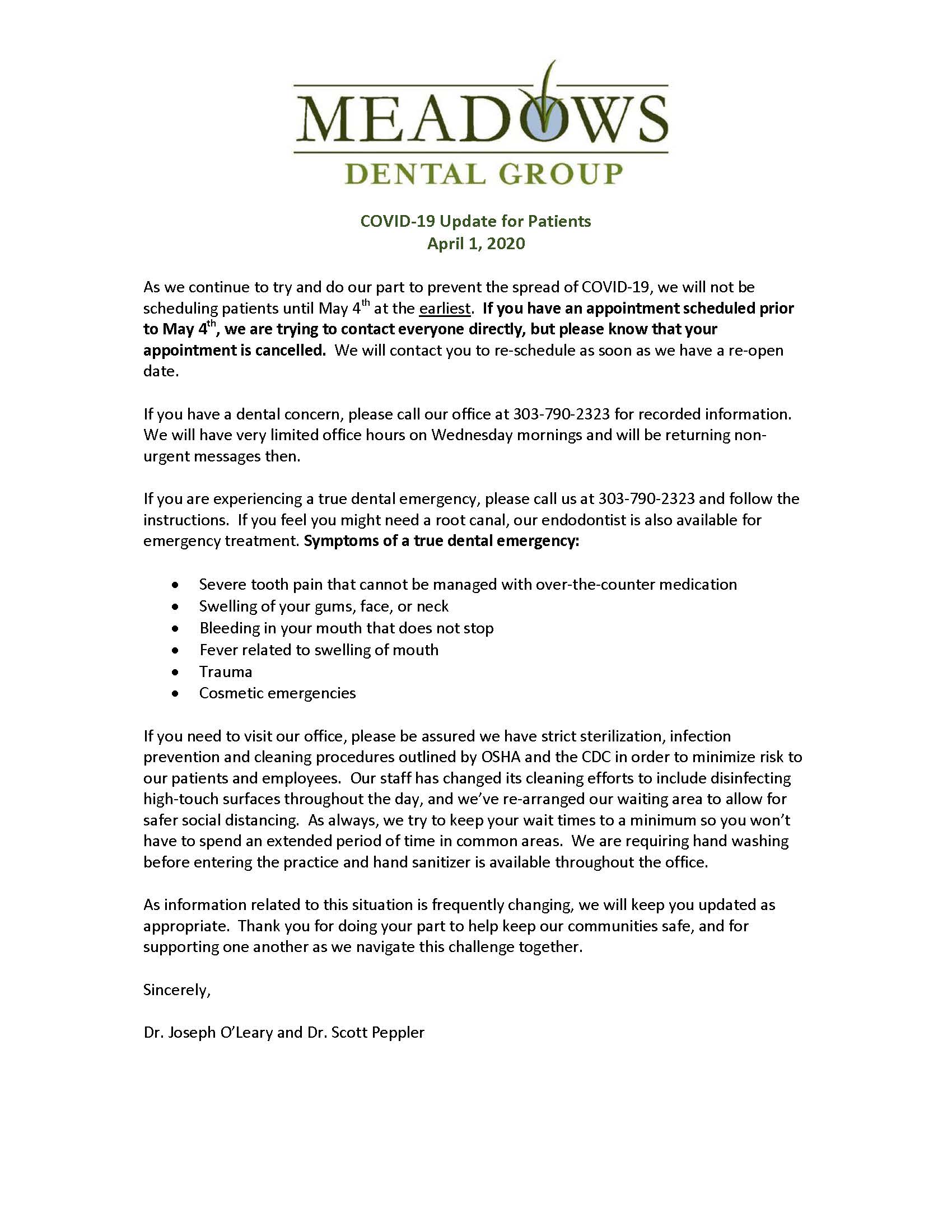 Meadows Dental Group Lone Tree Cosmetic & Family Dentists