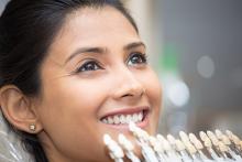 Salt Lake City woman chooses her shade of porcelain veneers